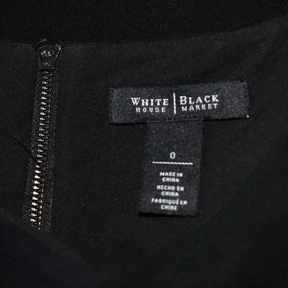 White House Black Market Black Dress - Picture 3 of 3